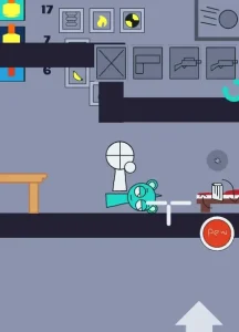 Sprunki Shootout vs Sky and Simon game screenshot 1