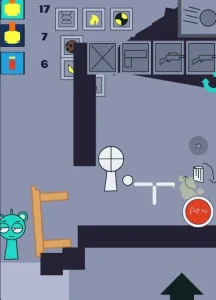 Sprunki Shootout vs Sky and Simon game screenshot 2