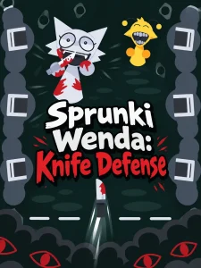 Sprunki Wenda: Knife Defense game cover