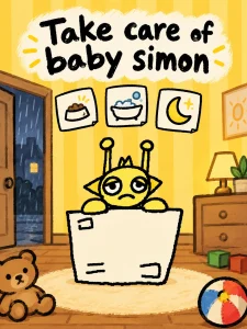 Take care of baby simon game cover