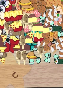 Wenda, Sky & Pinki Mukbang game screenshot 2